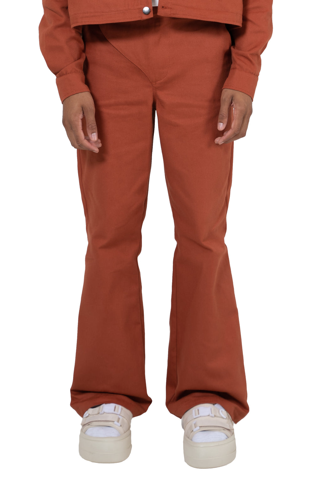 TERRACOTTA TRUCKER TROUSERS