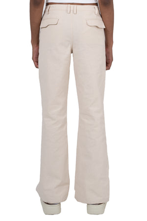 ECRU TRUCKER TROUSERS